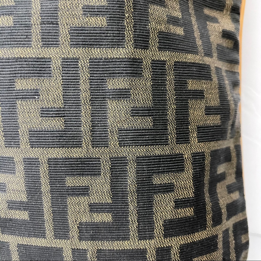 Fendi Vintage Zuccino Foldover Clutch/Tote - Picture 9 of 13